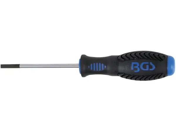 BGS Technic BGS 4929 Plochý šroubovák 4 x 80 mm, Black tip
