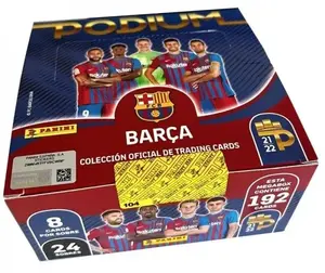 Fotbalové karty Panini 2021-2022 Podium Barcelona Mega Box