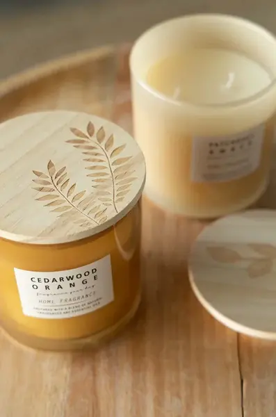 Sada vonných svíček Answear.LAB Cedarwood & Patchouli 2-pack