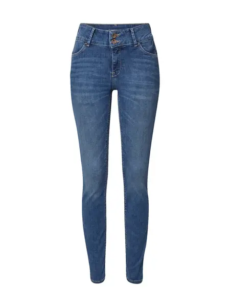 Lindex Džínsy  modrá denim
