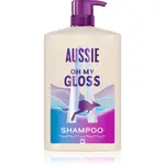 Aussie Oh My Gloss Shampoo šampon pro lesk a hebkost vlasů 1000 ml