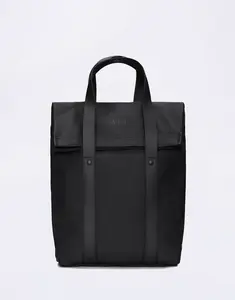 Rains 2 Way Tote Backpack Mini 01 Black