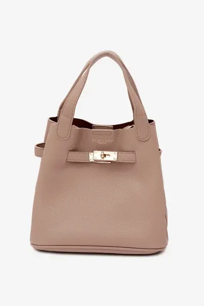 Flora&amp;Co béžová kosmetická taška