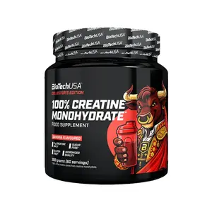BioTech USA 100% Creatine Monohydrate 300 g sangria