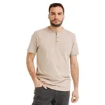 Pánské henley tričko bushman yaro béžová m