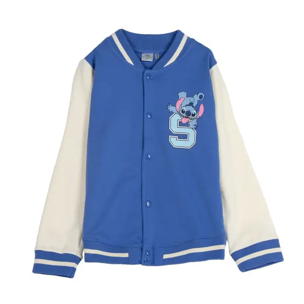 JACKET COTTON BRUSHED BASEBALL STITCH