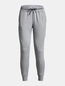 Under Armour Tepláky Rival Fleece Mesh Pant-GRY - Dámské