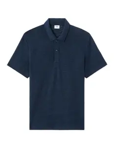 Pánské polo triko ze lnu Celio Nelimon