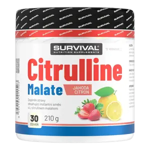 Survival Citrulline Malate 210 g jahoda-citron