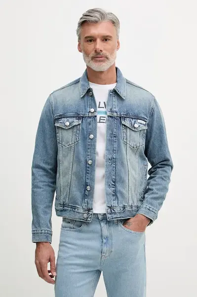 Calvin Klein Jeans džínová bunda pánská džínová