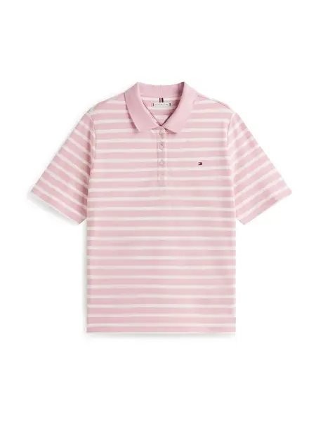 TOMMY HILFIGER Tričko '1985'  ružová / biela