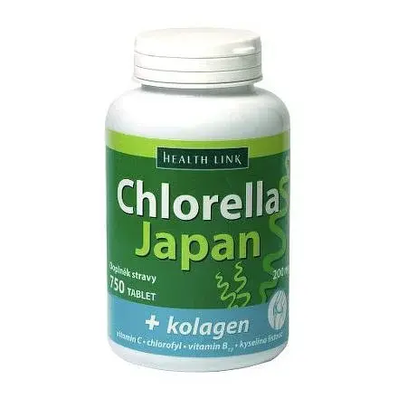 Chlorella Japan s kolagenem 750 ks