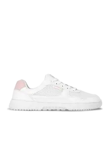 Barefoot tenisky Barebarics Zing - Fresh - White & Coral Pink