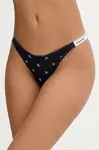 Calvin Klein Underwear tanga dámské bavlněné s elastanem