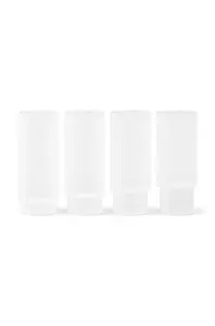 Ferm Living  Sada sklenic na nápoje  Ripple 300 ml 4-pack