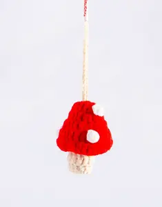 Komono Mycelium Keychain Red Beige