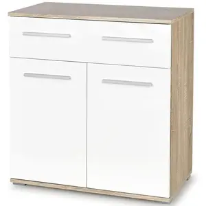 Komoda Lima KM-1 sonoma/biela