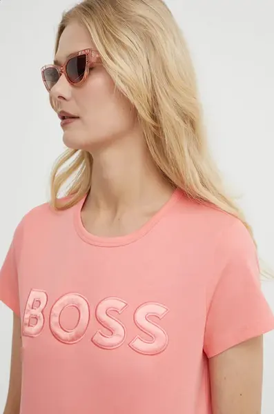 BOSS Bavlněné tričko BOSS