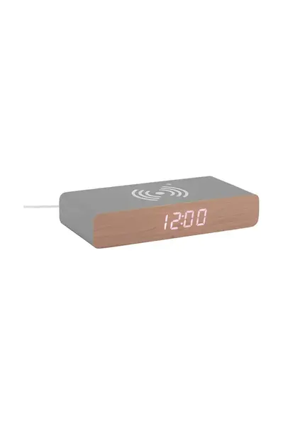 LED budík Karlsson Retro Flat LED 8 cm