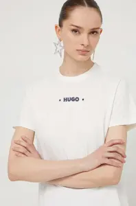 HUGO Bavlněné tričko HUGO