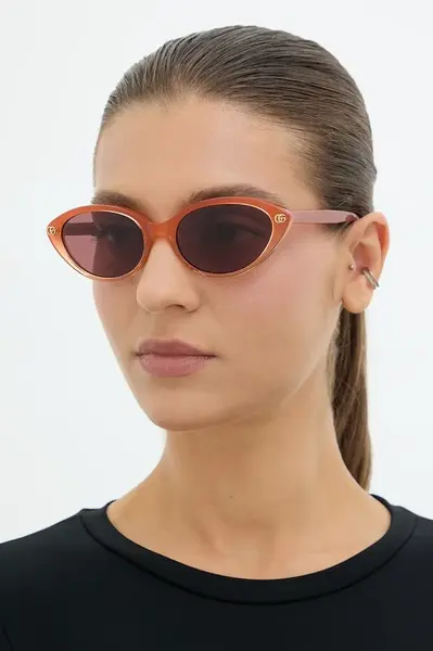 Gucci slnečné okuliare typ mačacieho oka dámske