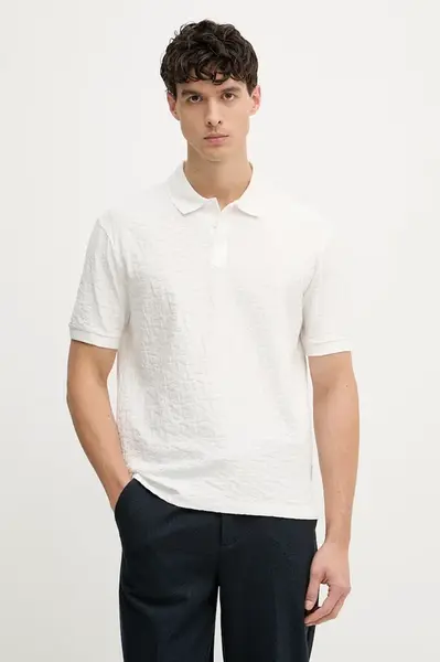 Armani Exchange Pánske bavlnené polo tričko Armani Exchagne