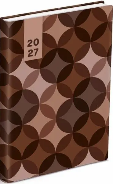 Diář 2027 D801 PU potisk 2