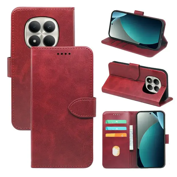 Magnet Case, Xiaomi Redmi Note 15 Pro 4G, červený