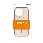 Pouzdro ALIGATOR MagFit pro Apple iPhone 16 Pro, béžová