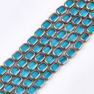 Electroplate Glass Beads Strands
