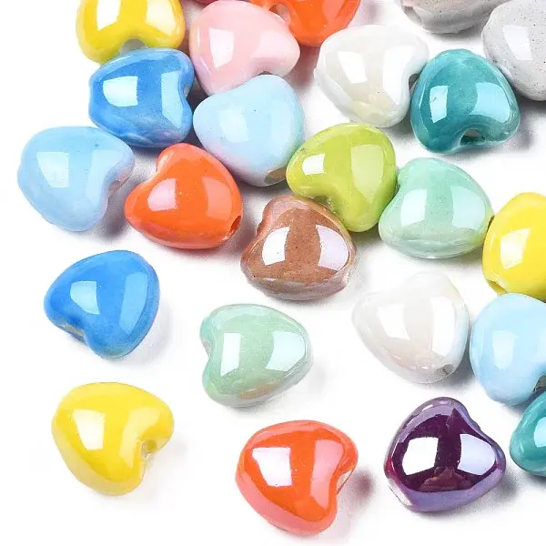 Glazed Porcelain Beads