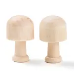 Unfinished Wood Mushroom Ornaments