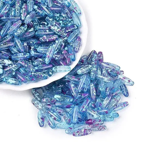 Picasso Transparent Glass Seed Beads