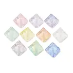 Baking Paint Transparent Glass Beads