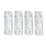 Baking Paint Glass Pendants