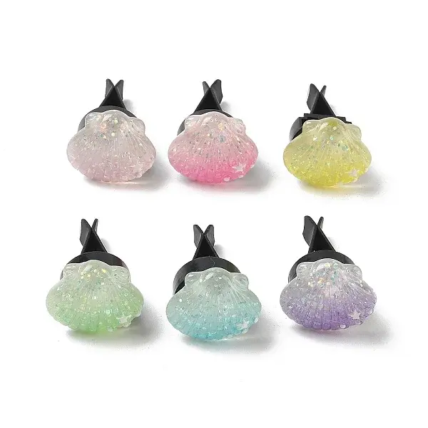6Pcs Resin Car Air Vent Clips