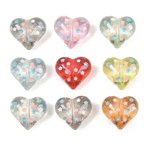 Transparent Resin Enamel Beads