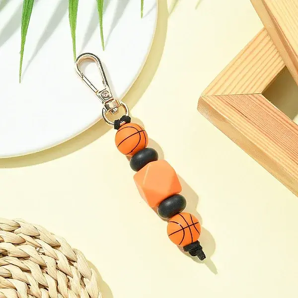 Silicone Ball Keychains