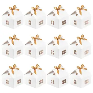 House Shape Cardboard Candy Storage Box