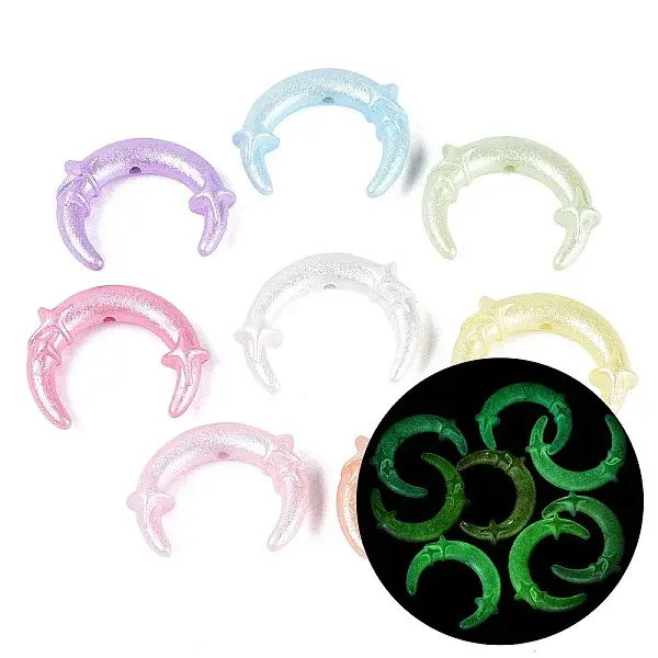 Luminous Opaque Acrylic Beads