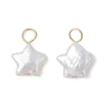 Natural Keshi Pearl Charms