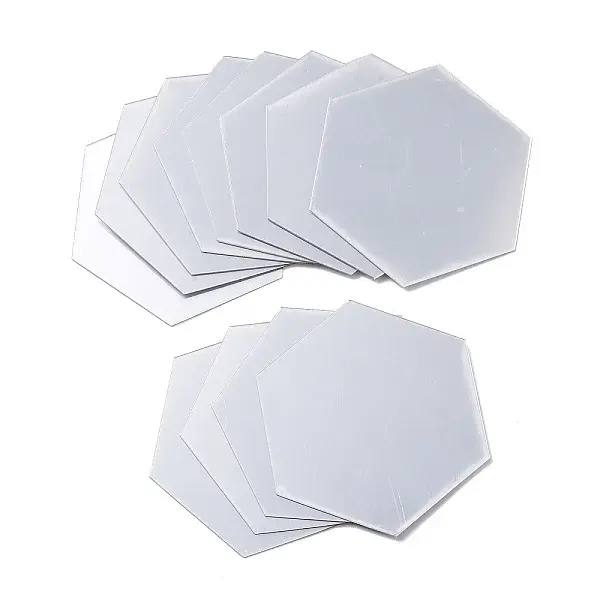 Hexagon Mirror Wall Stickers