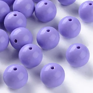 Opaque Acrylic Beads