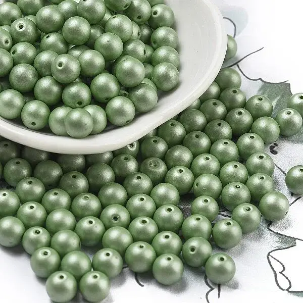 Baking Paint 3/0 Glass Seed Beads