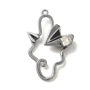 Glass Paper Plane Pendant