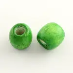 Dyed Natural Maple Wood Beads