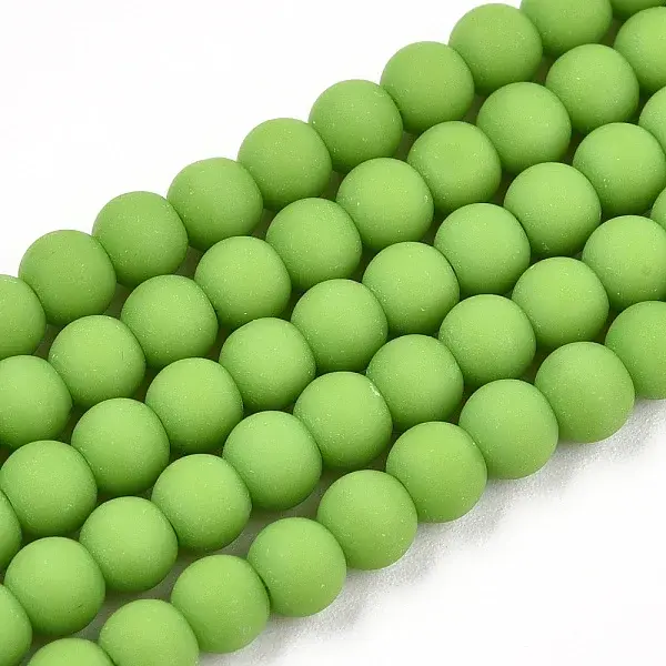 Opaque Glass Beads Strands