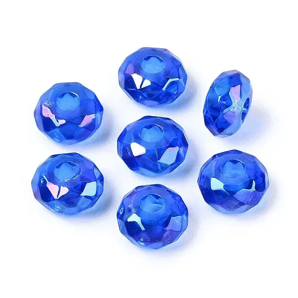 Transparent Acrylic European Beads
