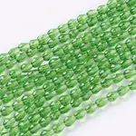 Faceted Glass Beads Strands