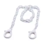 Personalized ABS Plastic Cable Chain Necklaces
